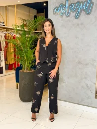 Pantalón con lentejuelas