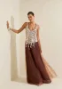 Vestido Tul detalles bordado